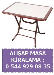 Antalya ahap masa kiralama