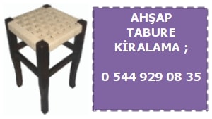 Antalya ahap hasr tabure kiralama