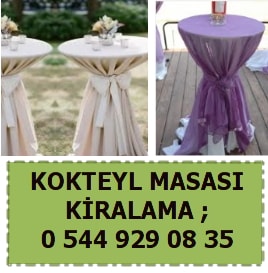 Antalya bar kokteyl masas kiralama