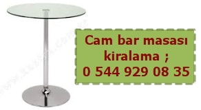 Antalya cam bar kokteyl masas kiralama