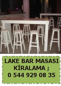 Antalya lake bar masas sandalyesi kiralama