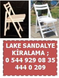 Antalya alr katlanr lake sandalye kiralama