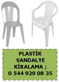 Antalya plastik sandalye kiralama